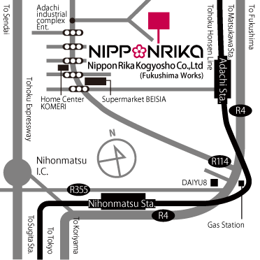 Fukushima Works MAP